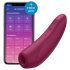 Satisfyer Curvy 1+ - stimulateur clitoridien intelligent (rouge)
