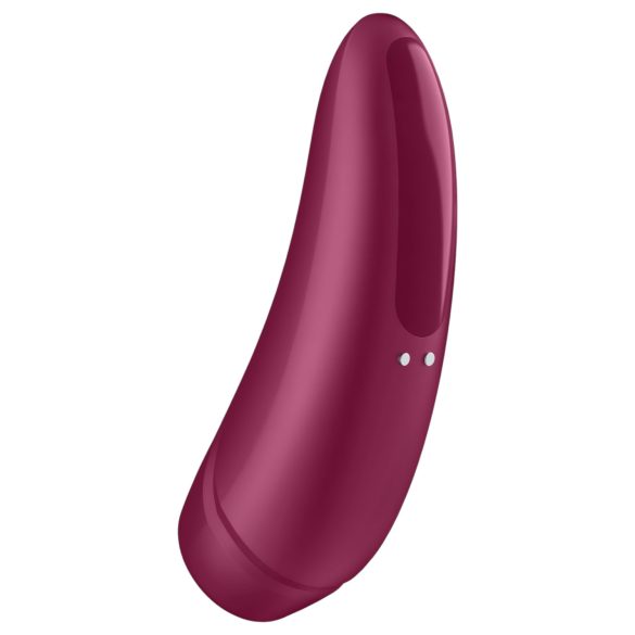 Satisfyer Curvy 1+ - stimulateur clitoridien à ondes - connecté - rouge