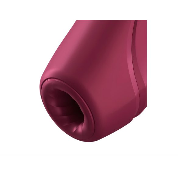 Satisfyer Curvy 1+ - stimulateur clitoridien à ondes - connecté - rouge