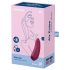 Satisfyer Curvy 1+ - stimulateur clitoridien intelligent (rouge)