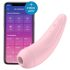 Satisfyer Curvy 2+ - stimulateur clitoridien à ondes d'air intelligent (rose)