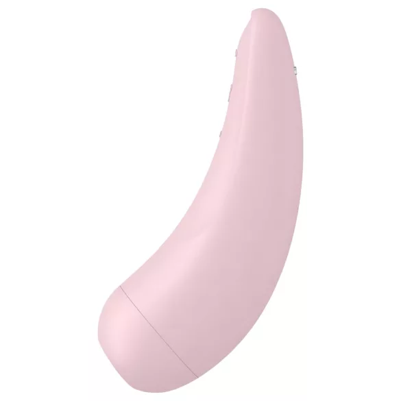 Satisfyer Curvy 2+ - stimulateur clitoridien à ondes d’air connecté - rose