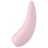 Satisfyer Curvy 2+ - stimulateur clitoridien à ondes d'air intelligent (rose)