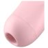 Satisfyer Curvy 2+ - stimulateur clitoridien à ondes d'air intelligent (rose)