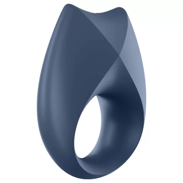 Satisfyer Royal One - anneau pénien vibrant connecté - silicone bleu
