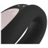 Satisfyer Double Joy - vibromasseur couple intelligent étanche (noir)