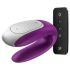 Satisfyer Double Fun - vibromasseur couple intelligent (violet)
