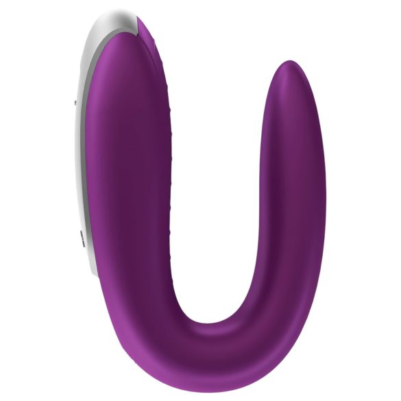 Satisfyer - vibromasseur couple connecté - silicone violet