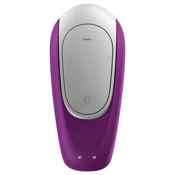 Satisfyer - vibromasseur couple connecté - silicone violet