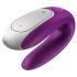 Satisfyer Double Fun - vibromasseur couple intelligent (violet)