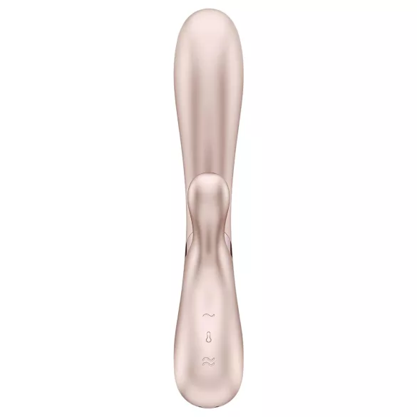 Satisfyer Hot Lover - vibromasseur connecté - silicone argent