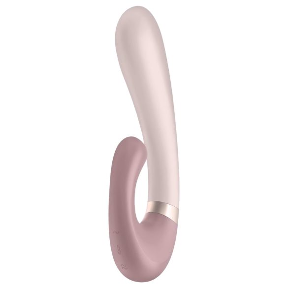 Satisfyer Heat Wave - Vibromasseur Intelligent Chauffant à Bras (Beige)