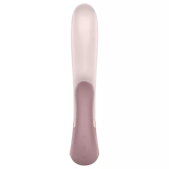 Satisfyer Heat Wave - Vibromasseur chauffant contrôlé par application (beige)