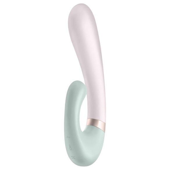 Satisfyer Heat Wave - Vibromasseur connecté chauffant à bras (menthe)