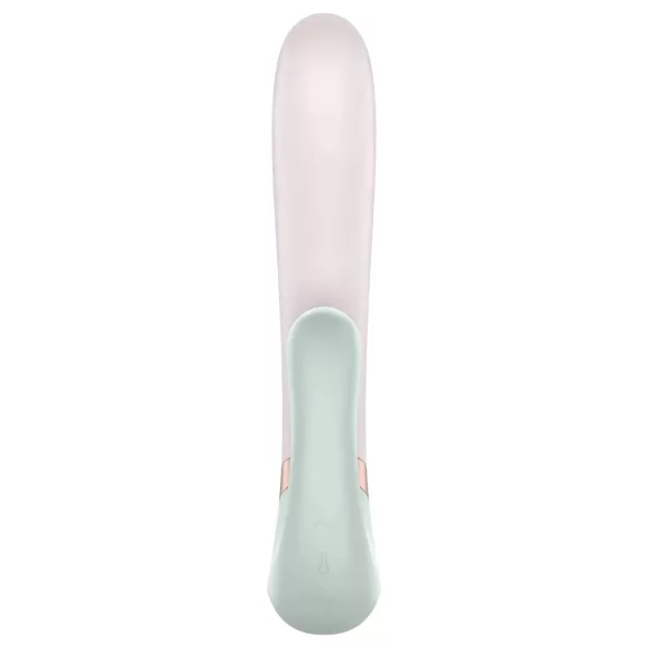 Satisfyer Heat Wave - Vibrateur chauffant contrôlé par application (menthe)