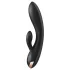 Satisfyer Double Flex - Vibromasseur avec bras clitoridien connecté à une application (noir)