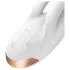 Satisfyer Double Flex - Vibromasseur à bras clitoridien contrôlé par application (blanc)