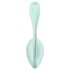 Satisfyer Smooth Petal - œuf vibrant intelligent (vert)