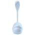 Satisfyer Smooth Petal - œuf vibrant intelligent (bleu)