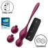 Satisfyer Love Birds Vary - Boule de geisha vibrante contrôlée par application (rouge)
