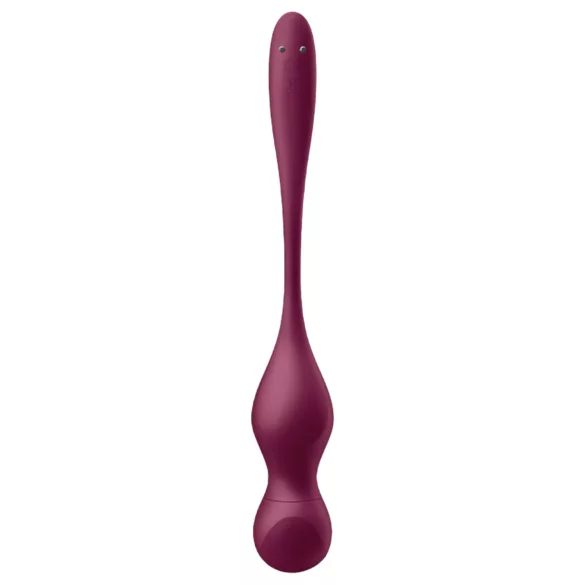 Satisfyer Love Birds Vary - Boule de geisha vibrante contrôlée par application (rouge)