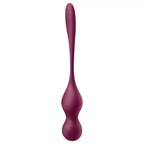 Satisfyer Love Birds Vary - Boule de geisha vibrante contrôlée par application (rouge)