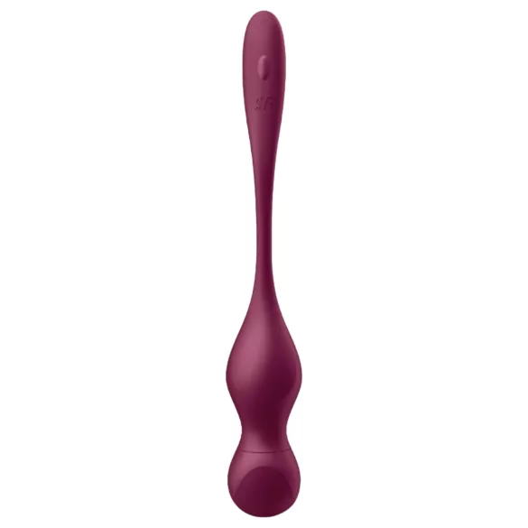 Satisfyer Love Birds Vary - Boule de geisha vibrante contrôlée par application (rouge)