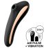 Satisfyer Dual Kiss - Vibromasseur rechargeable vagin & clitoris (noir)