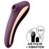 Satisfyer Dual Kiss - 2en1 vibromasseur vagin et clitoris (violet)
