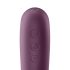 Satisfyer Dual Kiss - 2-en-1, vibromasseur vaginal et clitoridien (violet)