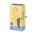 Satisfyer Dual Kiss - 2en1 vibromasseur vagin et clitoris (violet)