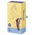 Satisfyer Dual Kiss - stimulateur 2-en-1 vaginal et clitoridien (violet)