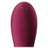 Satisfyer Dual Crush - stimulateur vaginal et clitoridien rechargeable - rouge