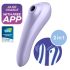 Satisfyer Dual Pleasure - vibrateur 2en1 à ondes d'air (violet)