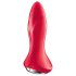 Satisfyer Rotator Plug 1 - bouchon anal vibrant à perles (rouge)