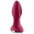 Satisfyer Rotator Plug 2 - vibro-anal perles rechargeable (rouge)