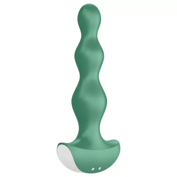 Satisfyer Lolli-Plug 2 - plug anal vibrant rechargeable étanche en silicone vert