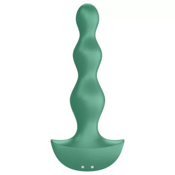 Satisfyer Lolli-Plug 2 - plug anal vibrant rechargeable étanche en silicone vert