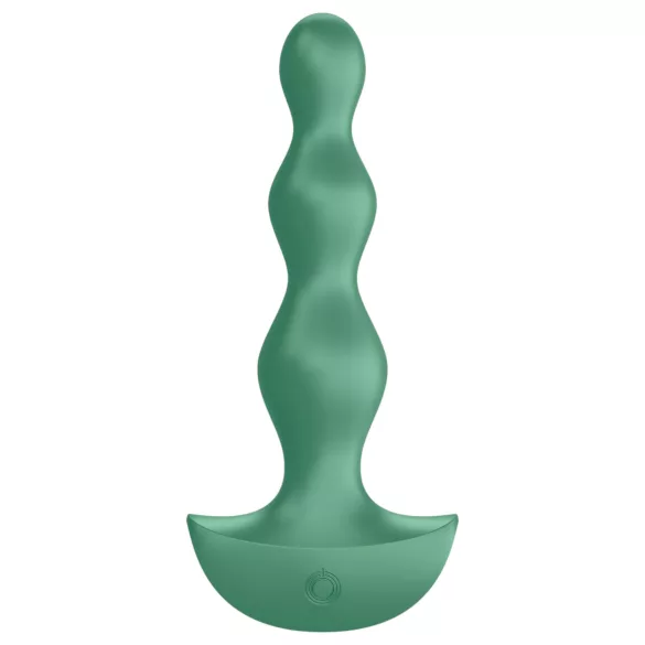 Satisfyer Lolli-Plug 2 - plug anal vibrant rechargeable étanche en silicone vert