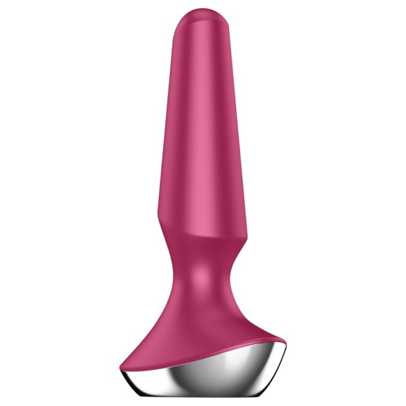 Satisfyer Plug-ilicious 2 - Plug anal intelligent (rouge)