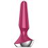 Satisfyer Plug-ilicious 2 - Plug anal intelligent (rouge)
