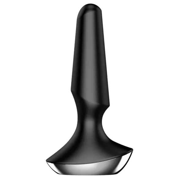 Satisfyer Plug-ilicious 2 - Vibromasseur anal contrôlé par application (noir)
