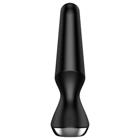 Satisfyer Plug-ilicious 2 - Vibromasseur anal contrôlé par application (noir)