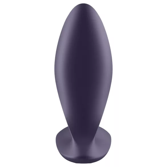 Satisfyer Power Plug - plug anal vibrant contrôlé par application (violet)
