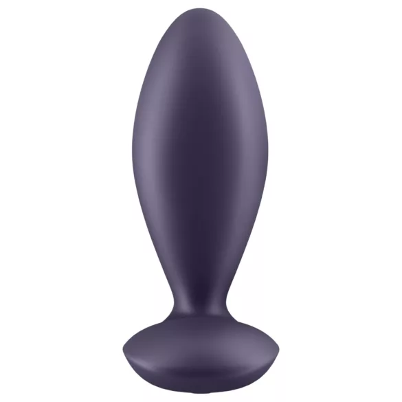Satisfyer Power Plug - plug anal vibrant contrôlé par application (violet)