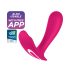 Satisfyer Top Secret - vibromasseur intelligent double moteur (rose)