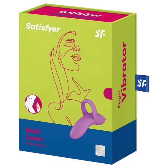 Satisfyer Bold Lover - vibromasseur étanche rechargeable (rose)