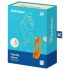 Satisfyer Candy Cane - vibromasseur étanche à deux branches (orange)