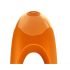 Satisfyer Candy Cane - vibromasseur étanche à deux branches (orange)