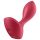 Satisfyer Backdoor Lover - vibromasseur anal rechargeable étanche (rouge)